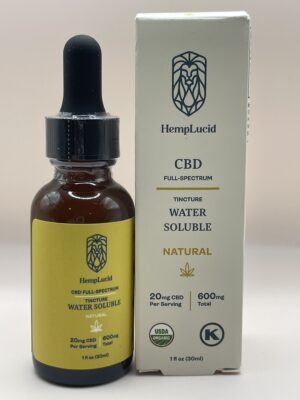 HempLucid Water Soluble - USDA Certified Organic - Image 2