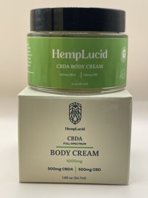 HempLucid CBDA Full-Spectrum Body Cream