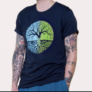 tree of life black t shirt