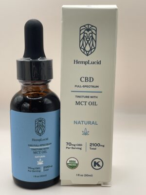 HempLucid Organic Full~Spectrum CBD in MCT Oil~Natural Flavor - Image 7