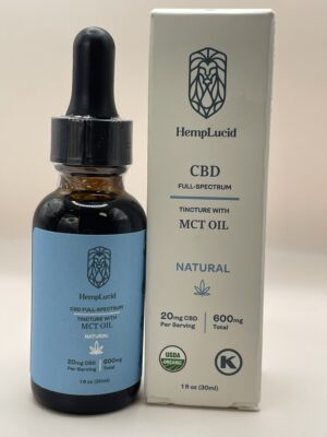 HempLucid Organic Full~Spectrum CBD in MCT Oil~Natural Flavor - Image 3