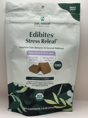Pet Releaf- Stress Relief Edibites Peanut Butter & Carob - Image 8