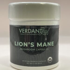 Verdant Leaf Lion's Mane Mushroom Capsules