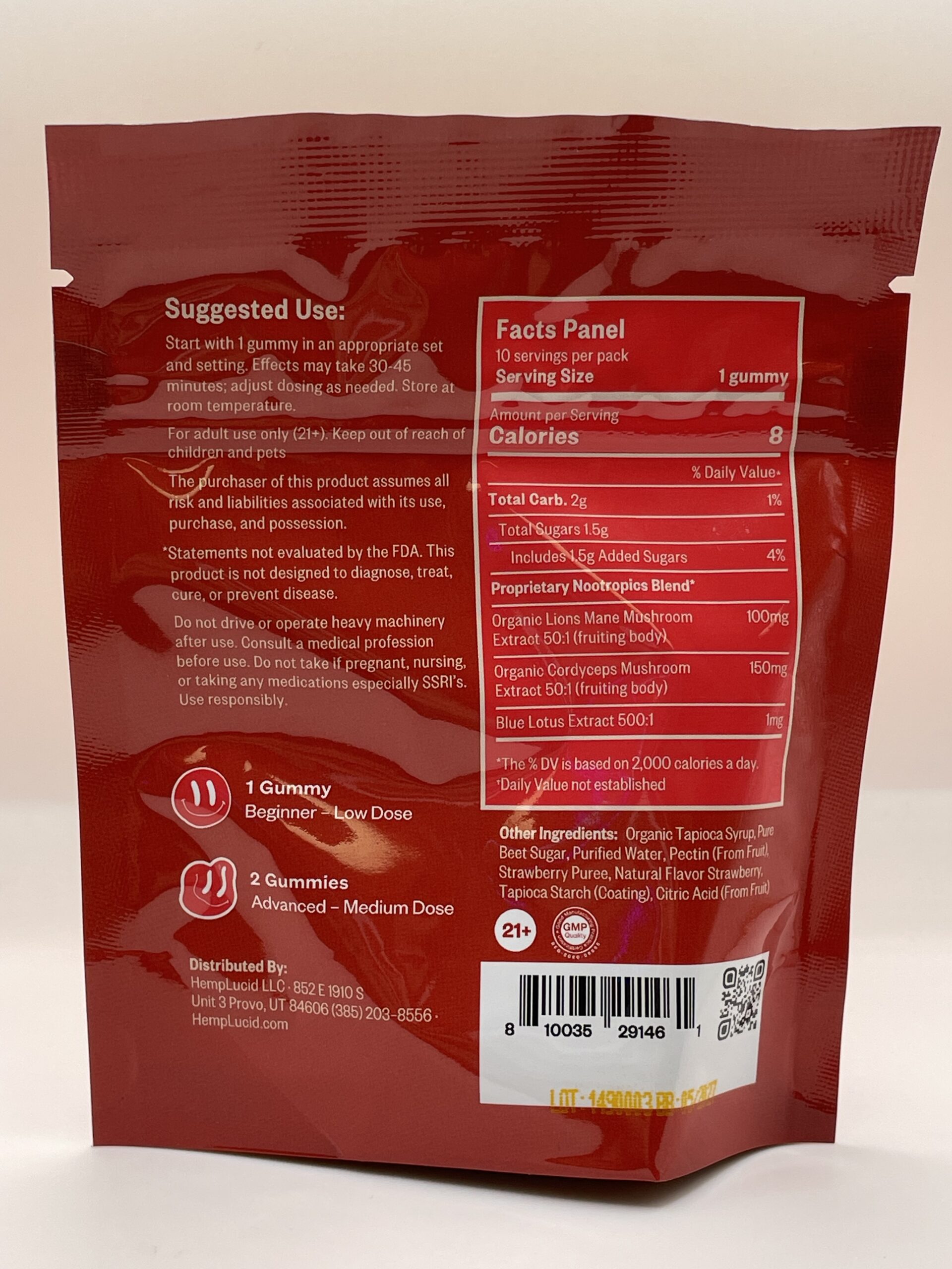 HempLucid Microdosed Gummies - Blue Lotus Blend - Image 5
