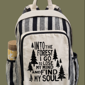 into the forest canvas bag