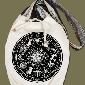 zodiac boho bag