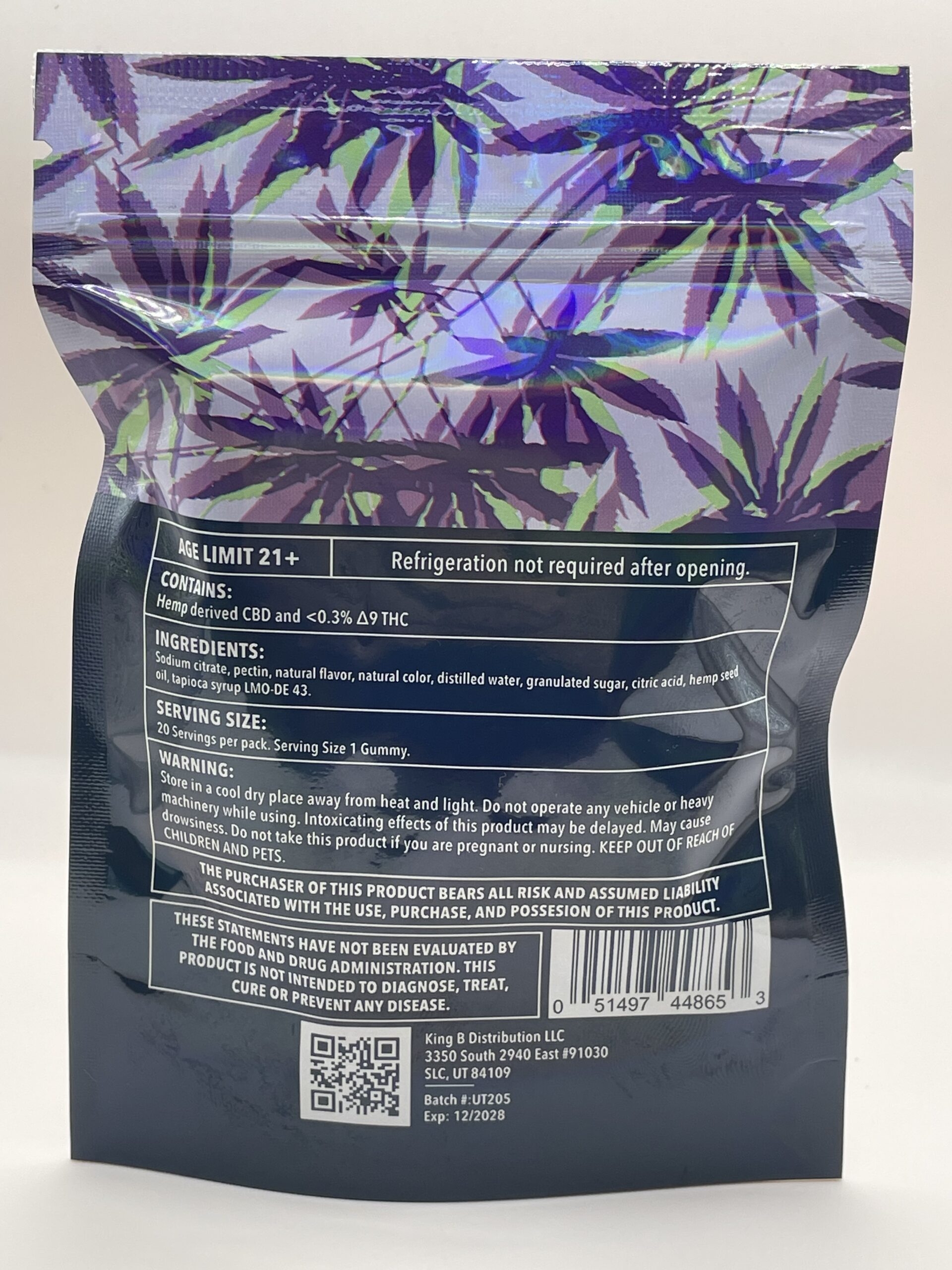 Kush Kubes 10:1 50mg CBD:5mg THC Gummies - Image 9