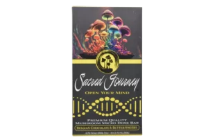 SACRED JOURNEY - PREMIUM CHOCOLATE MAGIC MUSHROOM BAR - 4G - Image 2