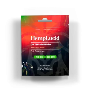 HempLucid 5mg D9 THC 10:1 Gummies - Image 6