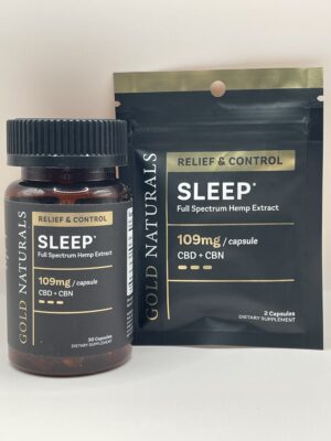 Gold Naturals Full Spectrum Sleep Capsules