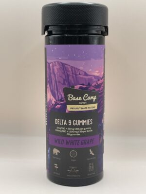 Base Camp Gummies- 5 mg THC: 50 mg CBD - Image 3