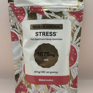 Gold Naturals - Full Spectrum CBD - Stress Relief Gummies - Watermelon