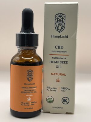 HempLucid - 1350mg Organic Full Spectrum CBD in Hempseed Oil - Natural Flavor - Image 4