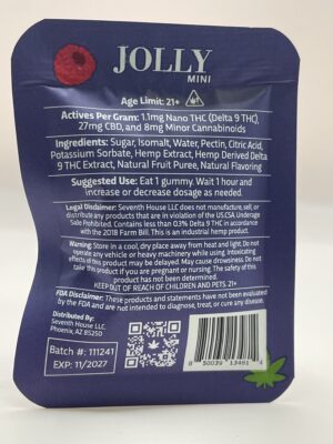 Jolly Mini - 1:25 THC:CBD - Gummies - Image 11
