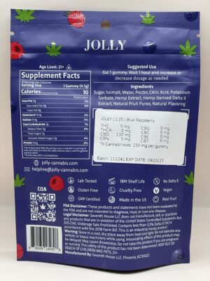 Jolly Mini - 1:25 THC:CBD - Gummies - Image 7