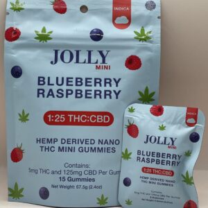 Jolly Mini Gummies- 1:25 THC: CBD- 5 mg THC