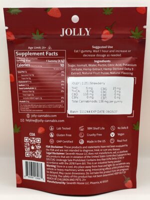 Jolly Mini - 1:25 THC:CBD - Gummies - Image 3