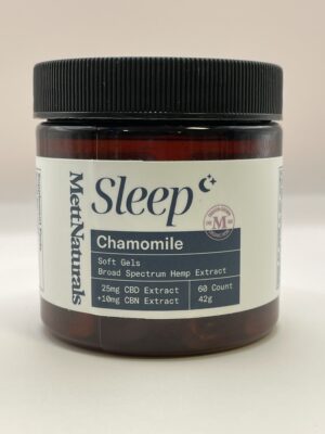 Mett Naturals Sleep Soft Gel Capsules - Broad Spectrum - Chamomile