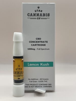 Utah Cannabis Co - Full Spectrum CBD - 1000mg Cartridge - Image 4