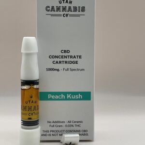 Utah Cannabis Co - Full Spectrum CBD - 1000mg Cartridge