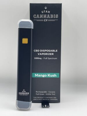 Utah Cannabis Co - Full Spectrum CBD 1000mg Disposable Vape