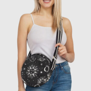 Boho Crossbody Round Bag By Lakhays