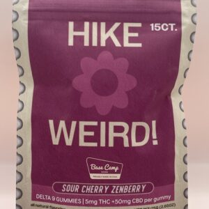 Base Camp 5mg THC : 50mg CBD Sour Gummies 15ct
