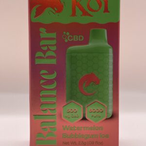 Koi Balance Bar 500mg CBD Vape- Watermelon Bubblegum Ice