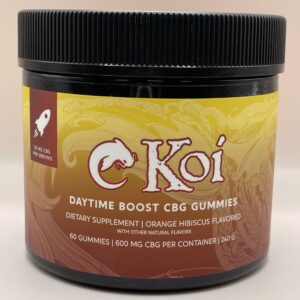 Koi Naturals ~ Daytime Boost CBG Gummies