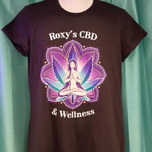 Roxy's CBD & Wellness Logo T-Shirts - Women