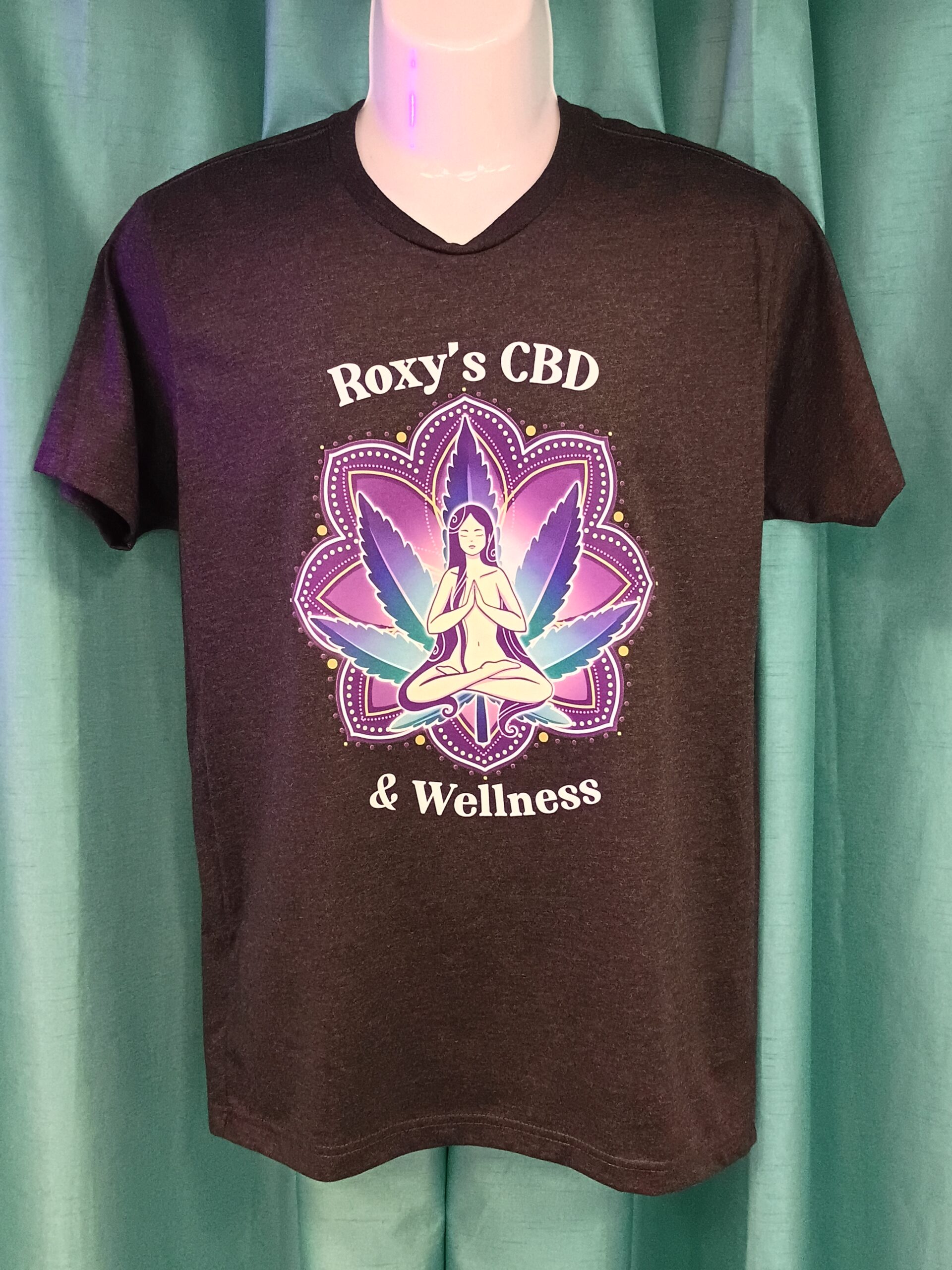 Roxy's CBD & Wellness Logo Unisex T-Shirt