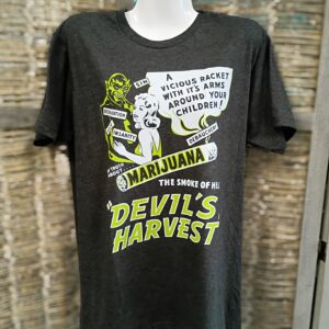 Devil's Harvest (1942 Poster) Unisex Tee - By Ann Arbor Tees