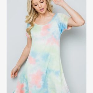 Tie-Dye Short Dress - Kathmandu Imports