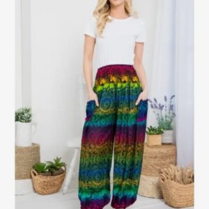 Smoked Harem Pants - Kathmandu Imports