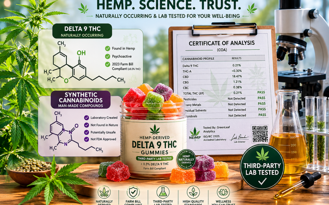 Natural, Not Synthetic: Understanding Delta 9 THC