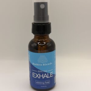 Beehive Blends Oral Spray – Exhale – 4000mg – Zero THC